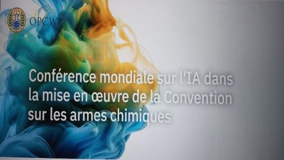 الرباط تحتضن المؤتمر الدولي حول الذكاء الاصطناعي وتطبيق اتفاقية الأسلحة الكيميائية