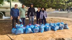 حملة تطوعية لإعادة إحياء حديقة الوحدة بمدينة المحمدية