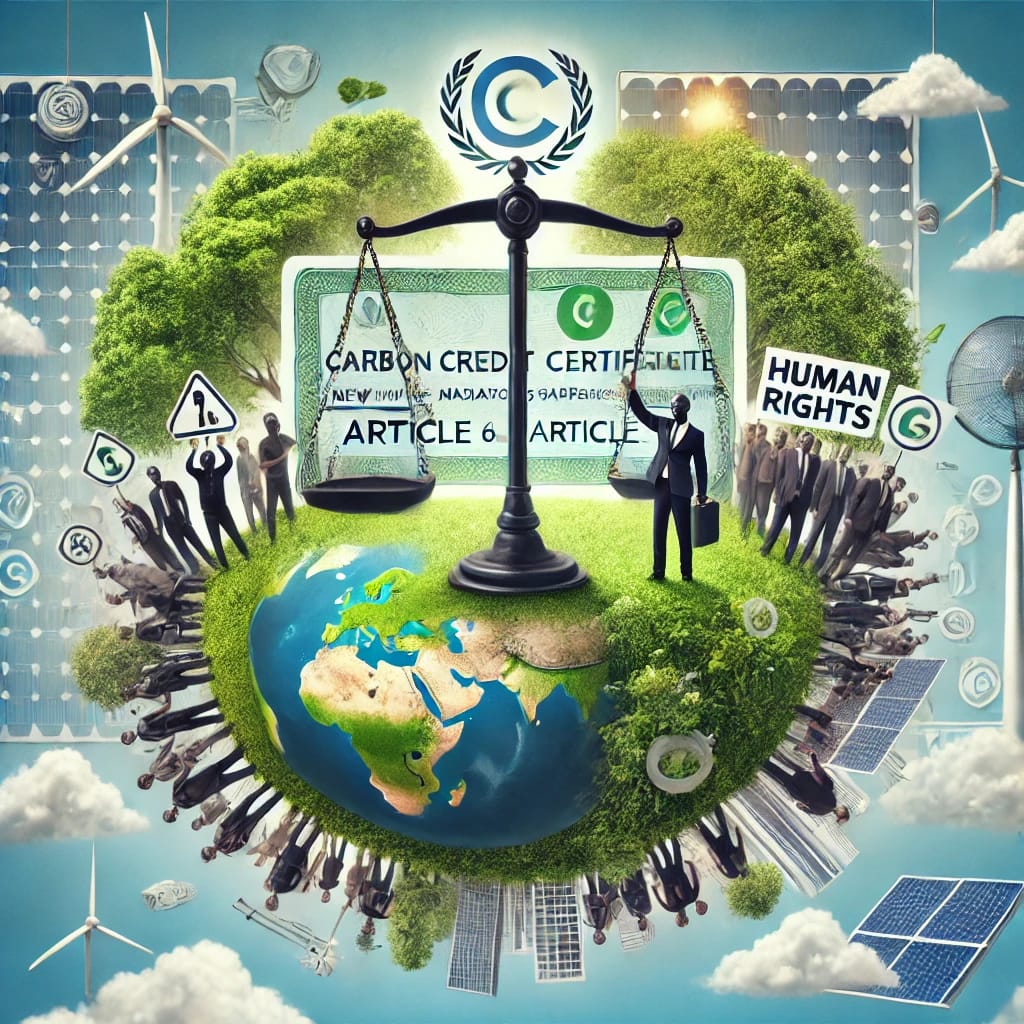 ضمانات إلزامية جديدة لسوق الكربون العالمي: حماية البيئة وحقوق الإنسان أولا