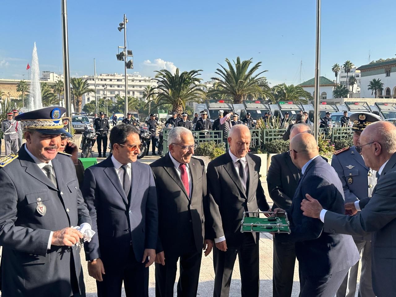 حفل تسليم سيارات ومركبات ودراجات نارية بمناسبة عيد الاستقلال بجهة الدار البيضاء-السطات