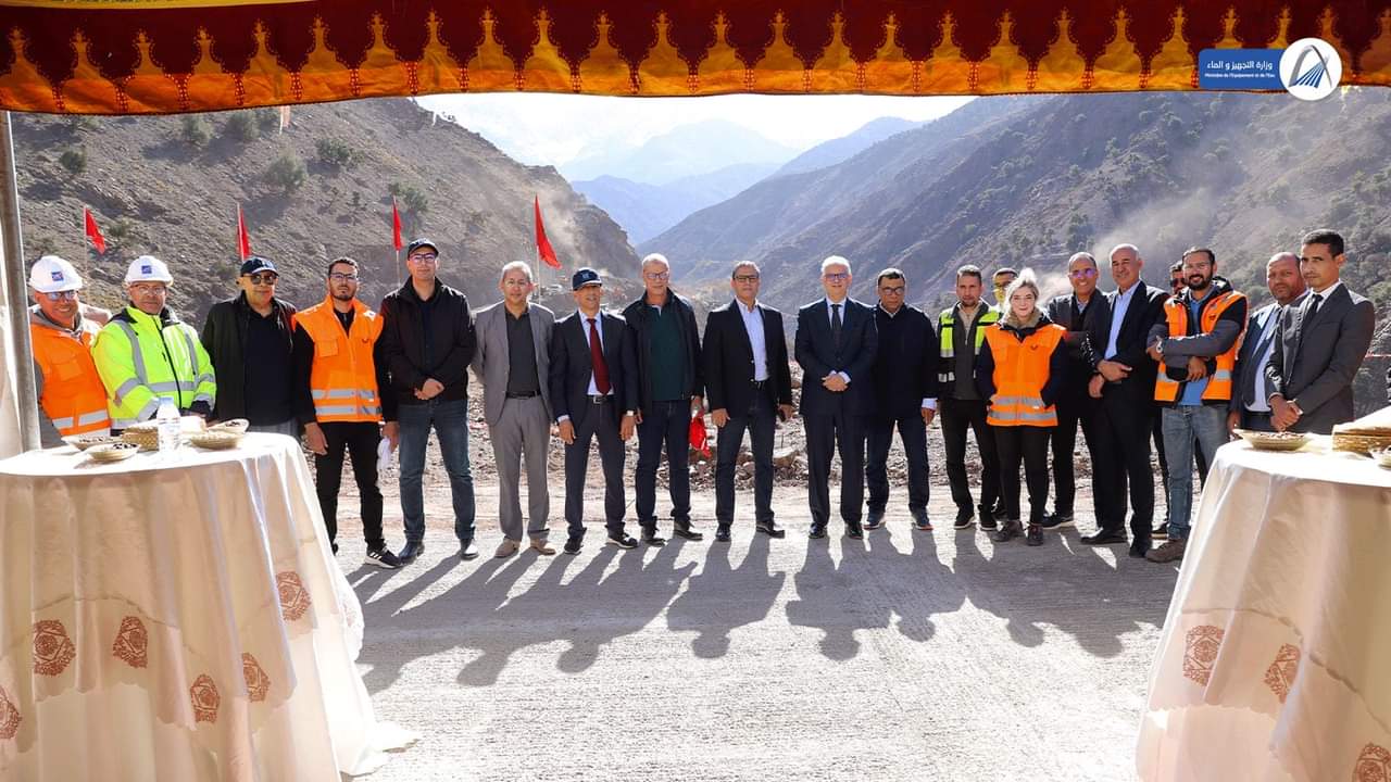 نزار بركة يقوم بزيارة ميدانية لسد تاسا ويركان