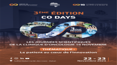 “المريض في صلب الابتكار” شعار النسخة الثالثة لتظاهرة علمية للأنكولويجيا