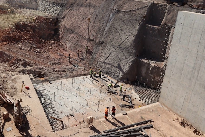 تقدم أشغال بناء سد “آيت زيات” بإقليم الحوز تصل إلى 71%