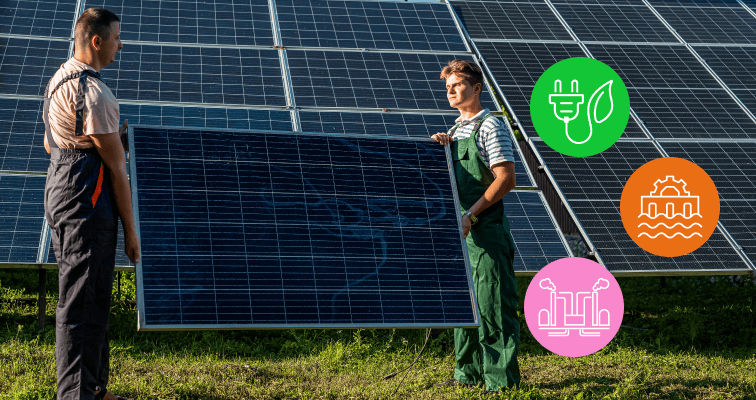 هل تكفي الطاقة الشمسية و الريحية لسنة 2024 في تقليل انبعاثات الغازات الدفيئة؟