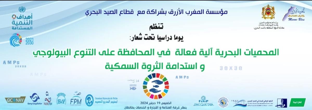 المحميات البحرية آلية فعالة للمحافظة على استدامة الثروة السمكيةموضوع يوم دراسي بطانطان