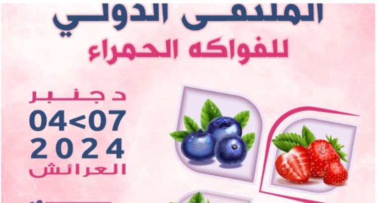 العرائش تحتفي بالفواكه الحمراء في مهرجان دولي