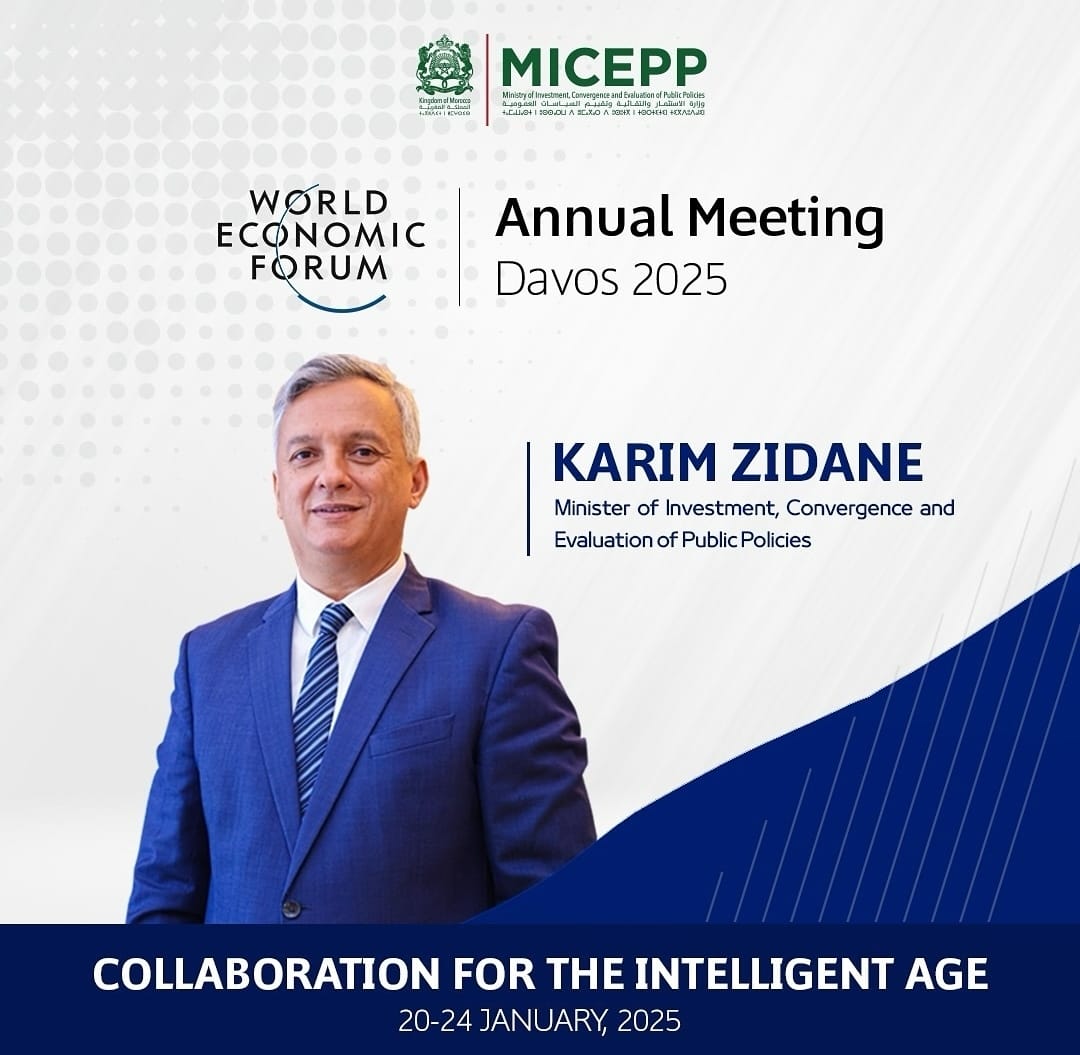 دافوس..كريم زيدان يعرض الطموحات المغربية في الاستثمار والتنمية المستدامة