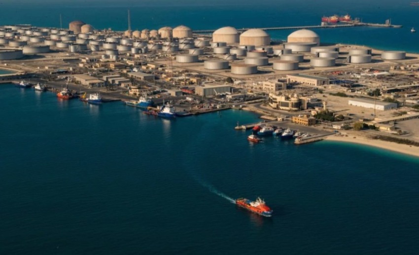 ميناء "رأس تنورة" بالمملكة العربية السعودية