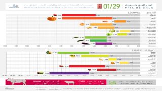 الدارالبيضاء.. المنشور الأسبوعي لأثمان الفواكه والخضر