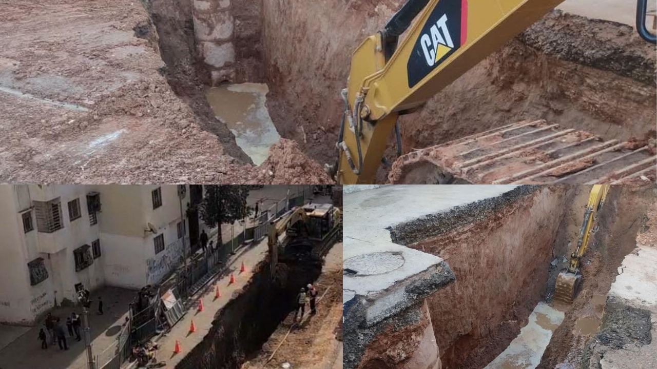 إنهيارات أرضية بمدينة الرحمة تستنفر السلطات لانطلاق أشغال الإصلاح بشكل استعجالي