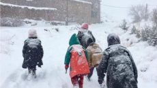 تعليق الدراسة في أزيلال بسبب تساقطات ثلجية كثيفة