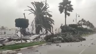 مخاوف من السيول والفيضانات بسبب تأثيرات عاصفة جانا