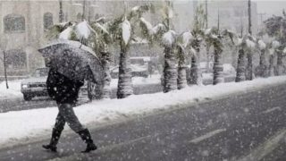حالة الطقس..نشرة إنذارية ليومي الاثنين والثلاثاء