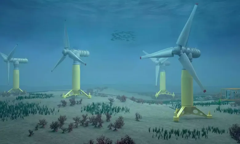 فرنسا..أقوى مزرعة توربينات تحت الماء لإنتاج الطاقة النظيفة