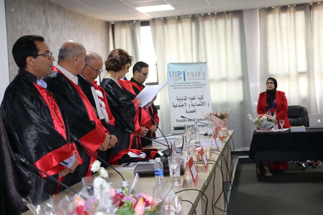 الأستاذة رشيدة فتح تنال شهادة الدكتوراه بامتياز حول موضوع هشاشة النساء بالمغرب