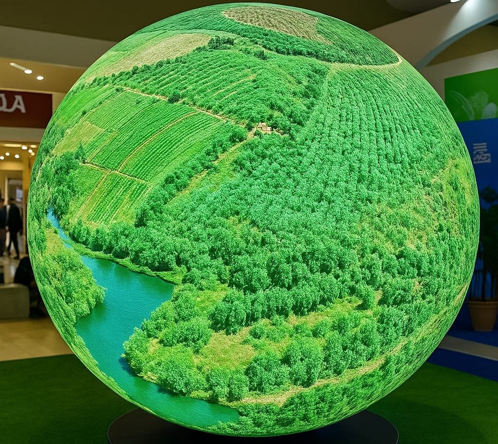 سيام..شاشة كروية تفاعلية تسرق الأضواء في المعرض الدولي للفلاحة بمكناس