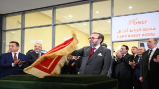 جلالة الملك محمد السادس يُطلق مشروع الخط السككي فائق السرعة القنيطرة-مراكش