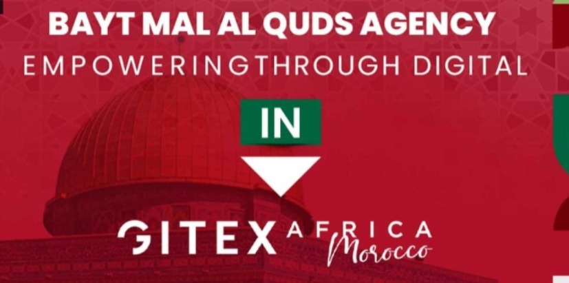 وكالة بيت مال القدس الشريف تواكب الابتكار الفلسطيني في “جيتكس إفريقيا 2025” بمراكش