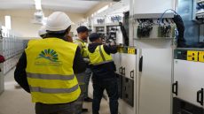 إشراف الشركة الجهوية متعددة الخدمات الدار البيضاء-سطات على ورش إنجاز مركز التحويل الكهربائي