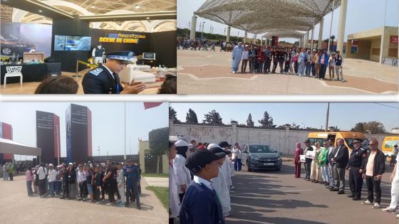 تلميذات وتلاميذ النواصر يشاركون في فعاليات الأبواب المفتوحة للأمن الوطني بمدينة الجديدة
