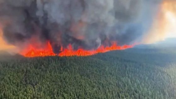 كندا..حرائق الغابات تعجل بإجلاء آلاف الأشخاص من منازلهم