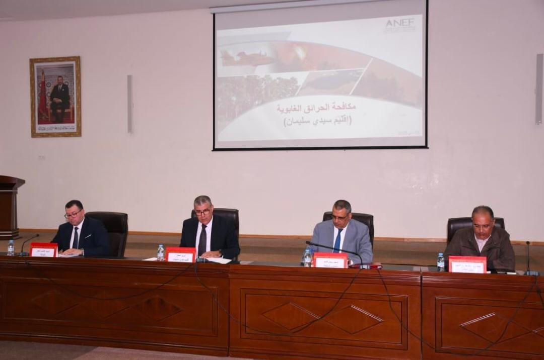 استباق الخطر بسيدي سليمان.. يقود الاجتماعات التحضيرية لموسم الحرائق