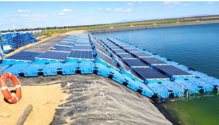 أكبر محطة شمسية عائمة في المغرب ترى النور