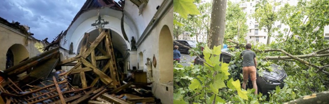 عواصف عاتية تضرب فرنسا وتخلف أضرارا واسعة وانقطاعا للكهرباء