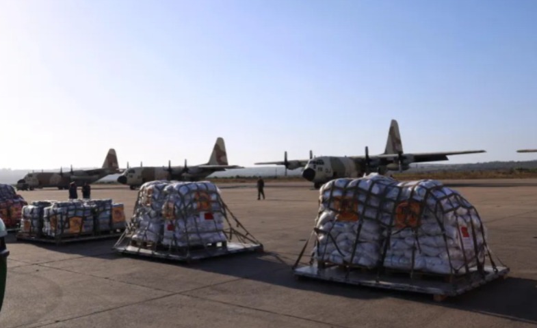 المغرب ينجح في إيصال مساعدات عاجلة إلى غزة في ظرف قياسي تحت إشراف مباشر للملك محمد السادس