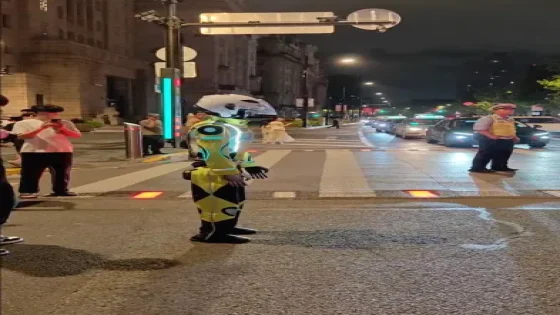 الصين تطلق روبوتات شرطية ذكية لمراقبة الفضاءات العامة