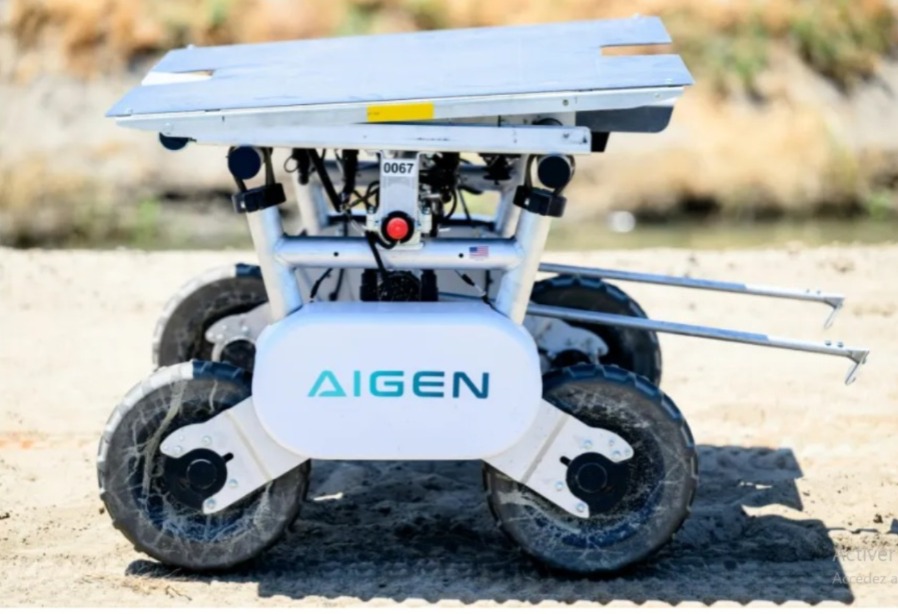 Aigen Element: روبوت لاقتلاع الأعشاب الضارة من الأرض
