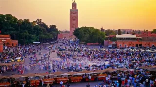 جامع الفنا تتجدد.. ورش تأهيل حضري يعزز ذاكرة المكان