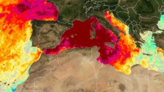 موجة حر تاريخية بالبحر الأبيض المتوسط