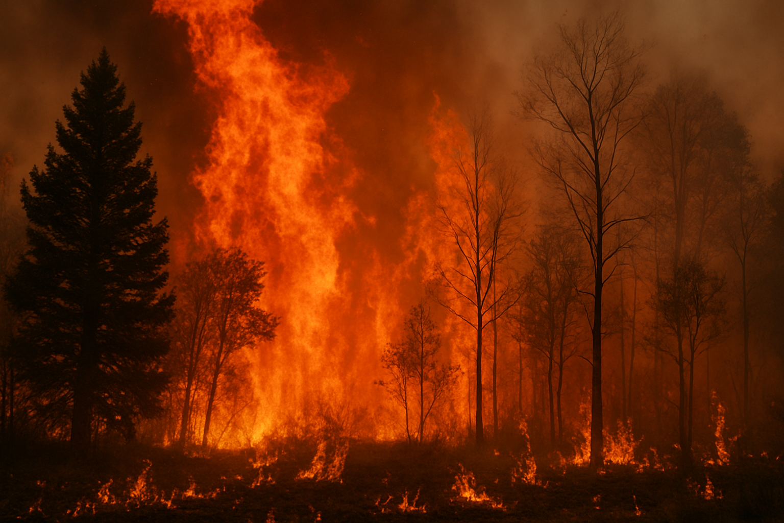 حرائق الغابات.. تلتهم الحياة والطبيعة