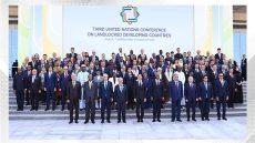 تركمانستان.. انطلاق أعمال المؤتمر الثالث للأمم المتحدة للدول النامية غير الساحلية