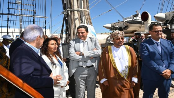 طنجة تستقبل سفينة شباب عمان الثانية في حفل رسمي