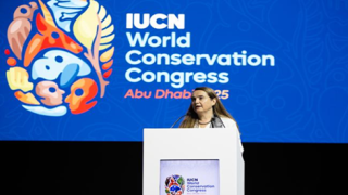 جريثيل أغيلار، المديرة العامة للاتحاد الدولي لحفظ الطبيعة- عن المعهد الدولي للتنمية المستدامة)