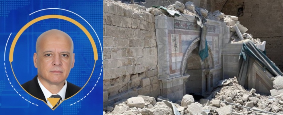 الدكتور أحمد الطلحي يدعو مجددا لتشكيل تنسيقية عالمية لحماية التراث الإنساني بغزة من الضياع