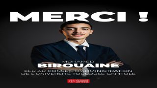 محمد بيرواين.. أول طالب مغربي ينتخب في مجلس إدارة جامعة تولوز كابيتول العريقة