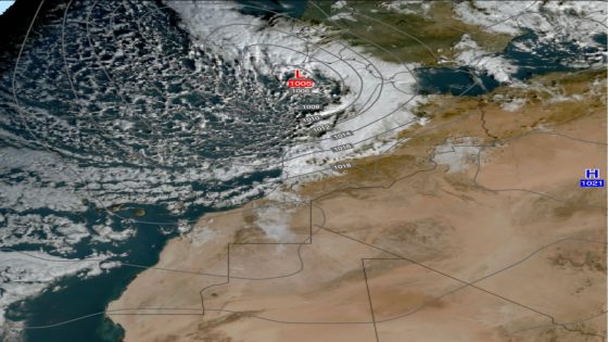 طقس المغرب: تساقطات مطرية وكثل هوائية باردة بعدد من المناطق