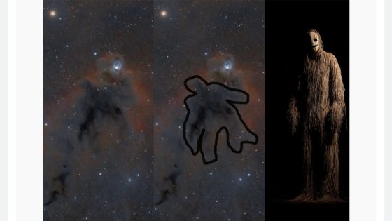 سديم “الرجل المخيف” من سماء الإمارات: إنجاز فلكي يسلط الضوء على أعماق الكون