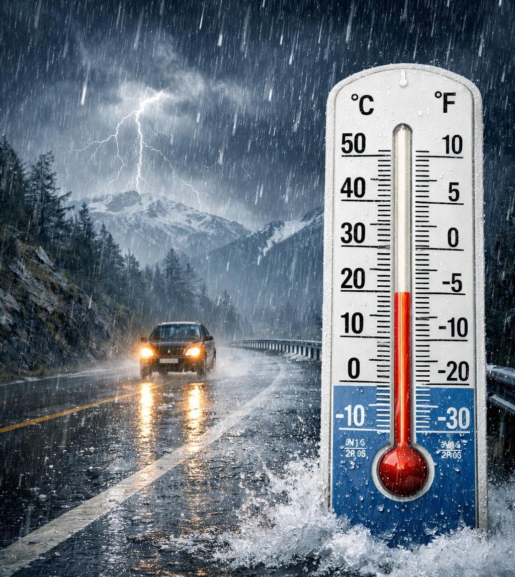 حالة الطقس: تساقطات مطرية وانخفاض في درجة الحرارة طيلة الأسبوع