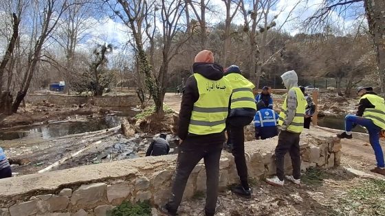 إفران.. حملة تنظيف وادي إفران لإعادة الجمال الطبيعي للموقع