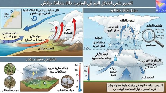 مراكش والحوز.. تفسير حول التساقطات الرعدية المصحوبة بالبرد