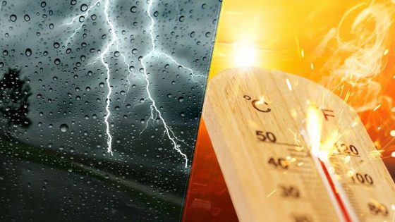 نشرة إنذارية: زخات رعدية قوية مع تساقط البرد وطقس حار بعدد من مناطق المغرب