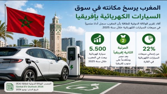 المغرب ضمن رواد السيارات الكهربائية في إفريقيا
