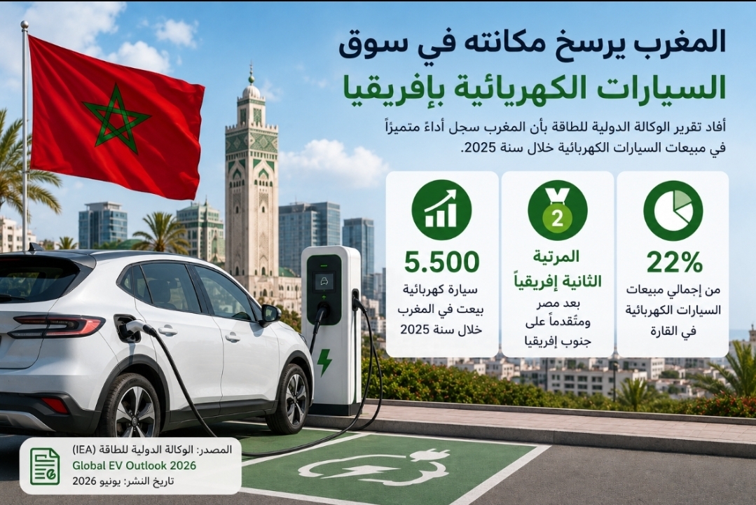 المغرب ضمن رواد السيارات الكهربائية في إفريقيا
