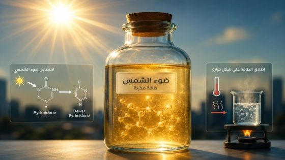 هل أصبح بالإمكان “تعبئة ضوء الشمس في زجاجة”؟ ابتكار علمي جديد قد يغير مستقبل تخزين الطاقة