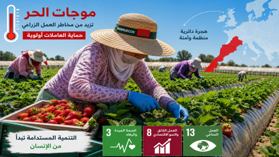 وفاة العاملة المغربية في إسبانيا.. هل تفرض موجات الحر مراجعة شروط العمل الموسمي؟