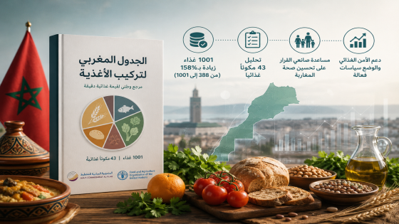 ماذا يأكل المغاربة؟ المغرب يطلق جدولا وطنيا للأغذية